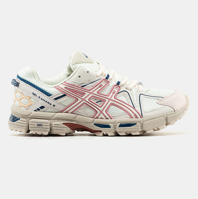 Asics Gel-Kahana 8 White Pink Blue (Белый) - фото 1 Hypebery