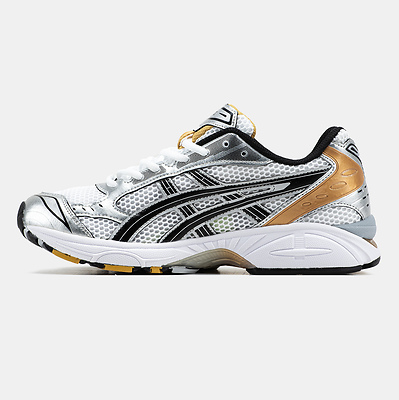 Asics Gel-Kayano 14 Silver Gold Black (Сірий) - фото 4 