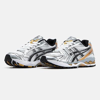 Asics Gel-Kayano 14 Silver Gold Black (Сірий) - фото 2 