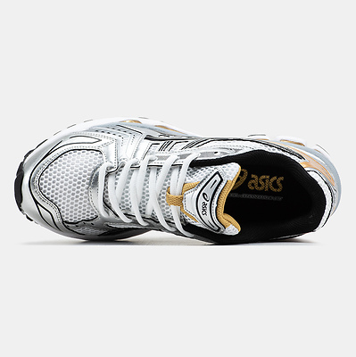 Asics Gel-Kayano 14 Silver Gold Black (Сірий) - фото 3 
