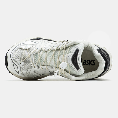Asics Gel-Kayano 14 White Black (Білий) - фото 3 
