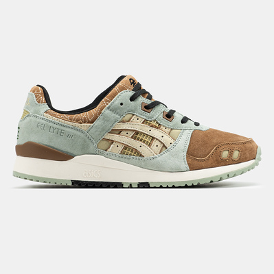 Asics Gel-Lyte III Mint Brown Beige (Коричневый) - фото 1 Hypebery