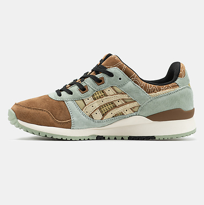 Asics Gel-Lyte III Mint Brown Beige (Коричневый) - фото 4 