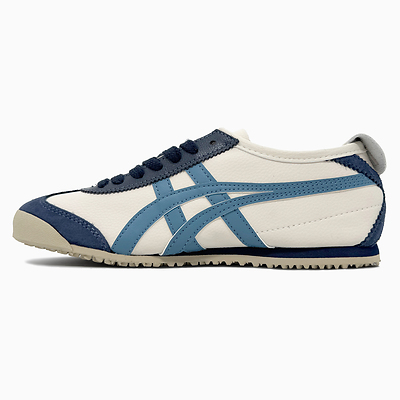 Asics Onitsuka Tiger Mexico Beige Blue (Синий) - фото 4 