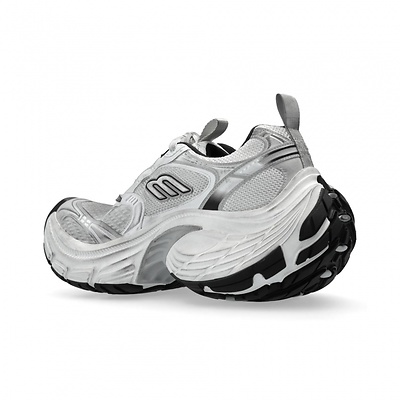 Balenciaga 10xl White Black Gris (Белый) - фото 3 