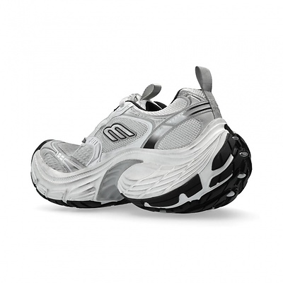 Balenciaga 10xl White Black Gris (Белый) - фото 7 