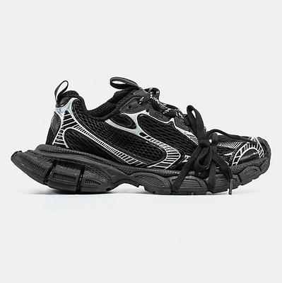 Balenciaga 3XL Black Silver 734734W3XL11090 (Черный) - фото 6 