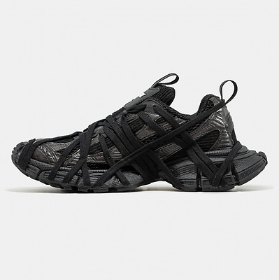 Balenciaga 3XL Extreme Lace Black (Чорний) - фото 4 