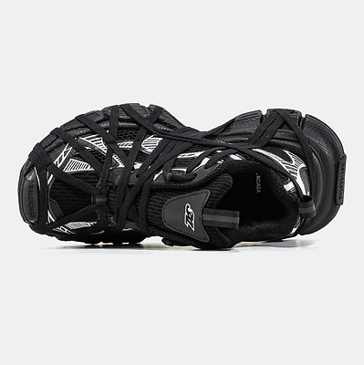 Balenciaga 3XL Extreme Lace Black White (Білий) - фото 3 