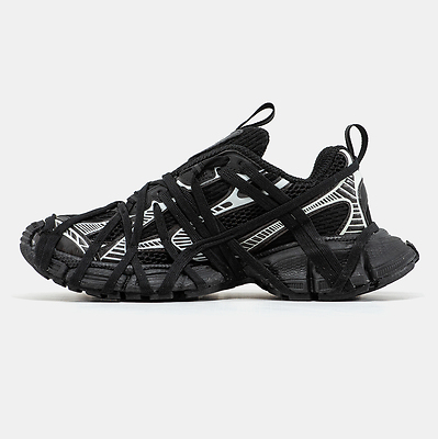 Balenciaga 3XL Extreme Lace Black White (Білий) - фото 4 