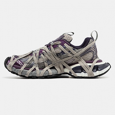 Balenciaga 3XL Extreme Lace Grey Purple (Фіолетовий) - фото 3 