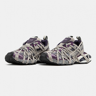 Balenciaga 3XL Extreme Lace Grey Purple (Фіолетовий) - фото 2 