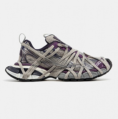 Balenciaga 3XL Extreme Lace Grey Purple (Фіолетовий) - фото 5 