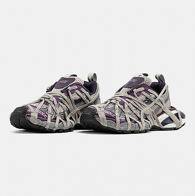 Balenciaga 3XL Extreme Lace Grey Purple (Фіолетовий) - фото 6 