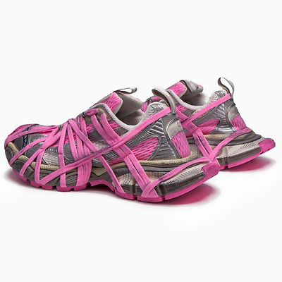 Balenciaga 3XL Extreme Lace Pink Silver (Сірий) - фото 4 