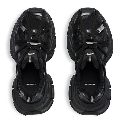 Balenciaga 3xl Extreme Laces B 'Black' 825601W3XCH1000 (Чорний) - фото 6 