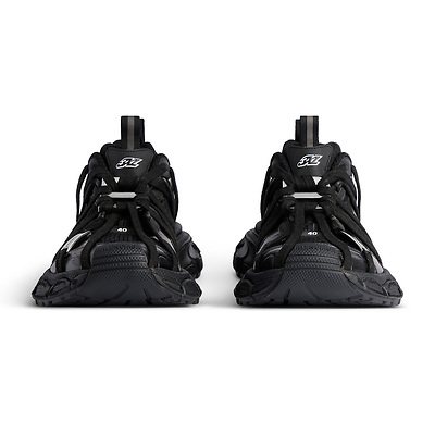 Balenciaga 3xl Extreme Laces B 'Black' 825601W3XCH1000 (Чорний) - фото 4 