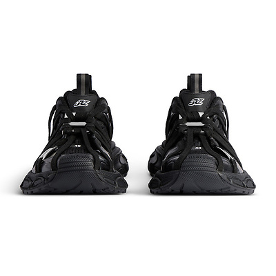 Balenciaga 3xl Extreme Laces B 'Black' 825601W3XCH1000 (Чорний) - фото 10 