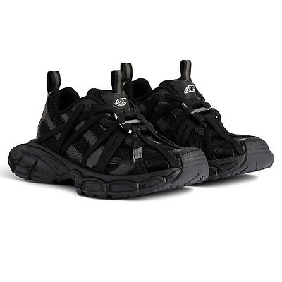 Balenciaga 3xl Extreme Laces B 'Black' 825601W3XCH1000 (Чорний) - фото 8 