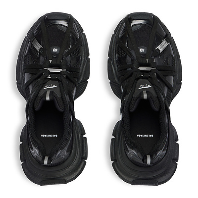 Balenciaga 3xl Extreme Laces B 'Black' 825601W3XCH1000 (Чорний) - фото 12 