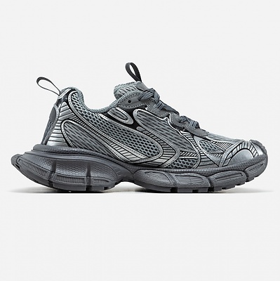 Balenciaga 3XL Mesh Grey Silver (Серый) - фото 1 Hypebery