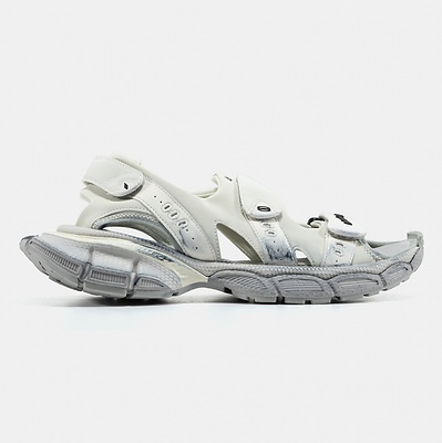Balenciaga 3XL Sandals White Grey 786956W3XLT9191 (Белый) - фото 5 