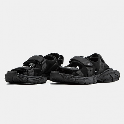 Balenciaga 3XL Sandals Black (Черный) - фото 2 