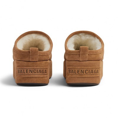 Balenciaga Alaska Soft Mule in Brown 825258WBFC12200 (Коричневый) - фото 3 