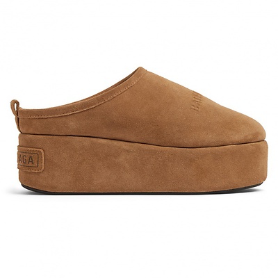 Balenciaga Alaska Soft Mule in Brown 825258WBFC12200 (Коричневый) - фото 5 