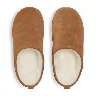 Balenciaga Alaska Soft Mule in Brown 825258WBFC12200 (Коричневый) - фото 8 