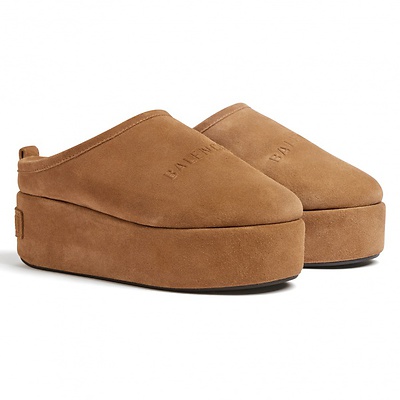 Balenciaga Alaska Soft Mule in Brown 825258WBFC12200 (Коричневый) - фото 6 