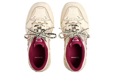 Balenciaga Hamptons Medium Off White Red (Белый) - фото 6 