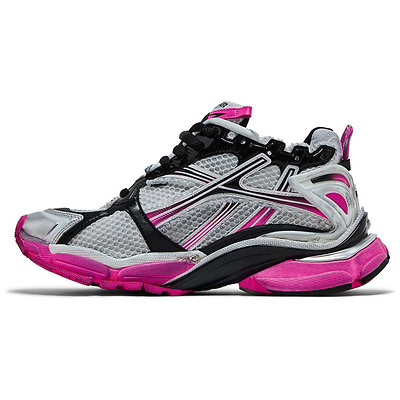 Balenciaga Runner Pink Silver Black 772767W3RBW9155 (Черный) - фото 3 