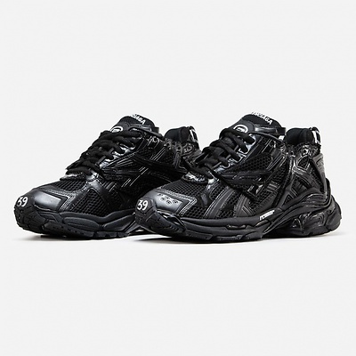 Balenciaga Runner Triple Black (Черный) - фото 8 