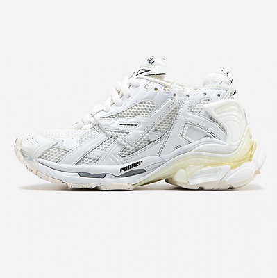 Balenciaga Runner Triple White (Белый) - фото 1 Hypebery
