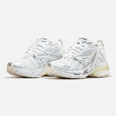 Balenciaga Runner Triple White (Белый) - фото 2 