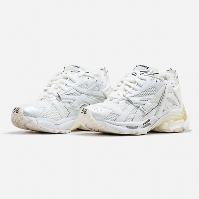 Balenciaga Runner Triple White (Белый) - фото 8 