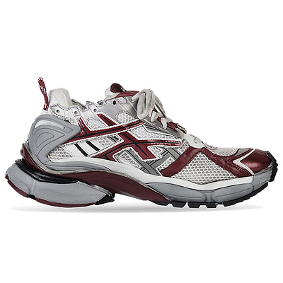 Balenciaga Runner White Burgundy 677402W3RB39069 (Белый) - фото 2 