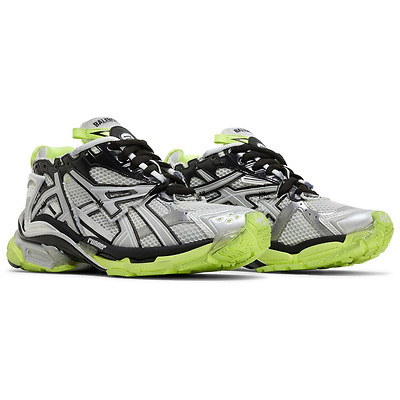 Balenciaga Runner White Fluo Yellow (Черный) - фото 2 