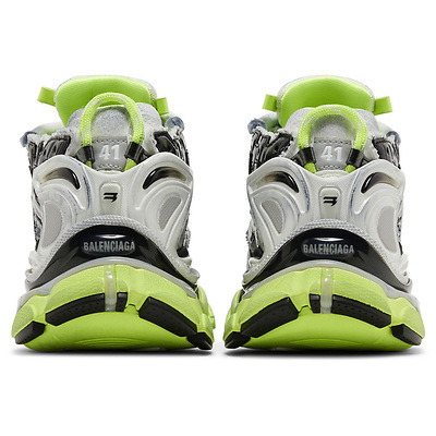 Balenciaga Runner White Fluo Yellow (Черный) - фото 4 