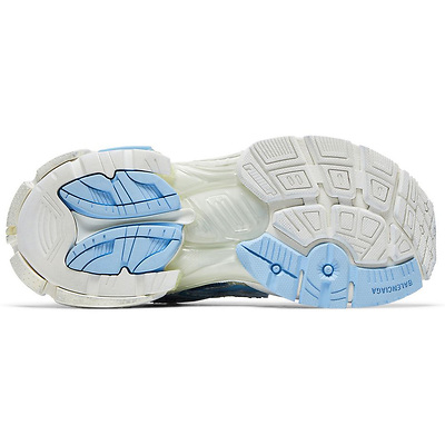 Balenciaga Runner White Light Blue 677402 W3RB2 9744 (Белый) - фото 5 