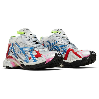 Balenciaga Runner White Red Blue Pink (Белый) - фото 2 