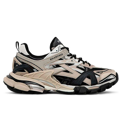 Balenciaga Track 2 Trainer Beige Black 568615W2GN38071 (Черный) - фото 1 Hypebery