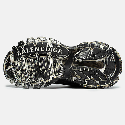 Кроссовки Balenciaga Track Black Faded (Черный) - фото 4 