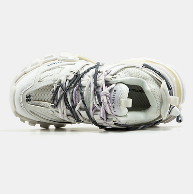 Balenciaga Track Trail Laces White / Lilac 800592WTRHK9110 (Белый) - фото 3 