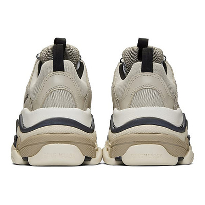 Balenciaga Triple S Beige Black White 524039 W09O6 9787 (Бежевый) - фото 4 