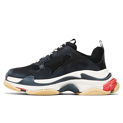 Balenciaga Triple S Black White Red (Белый) - фото 3 