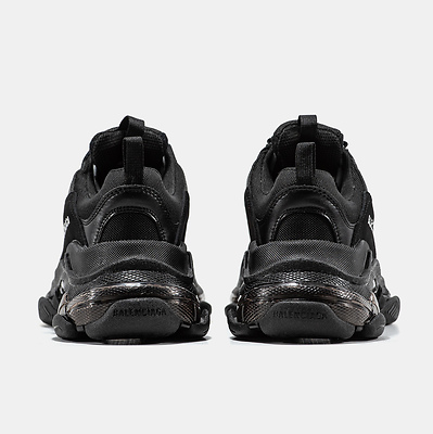 Balenciaga Triple S Clear Sole Black 541624W2FB11000 (Черный) - фото 5 