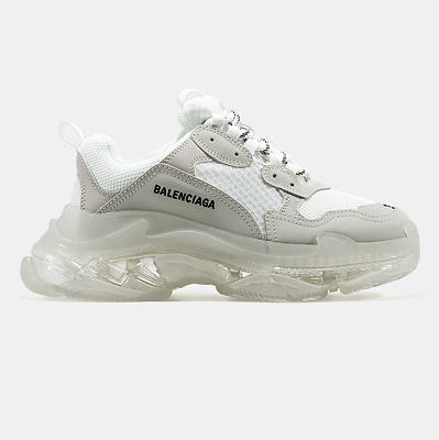 Balenciaga Triple S Clear Sole White 544351W09E19000 (Белый) - фото 1 Hypebery