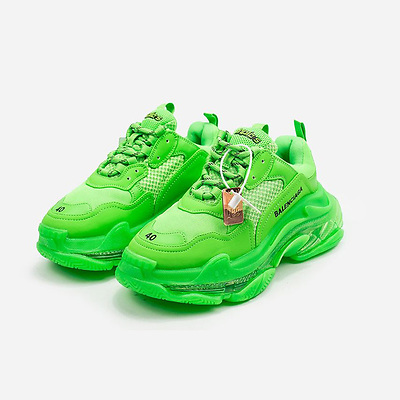 Balenciaga Triple S Neon Green (Зеленый) - фото 6 